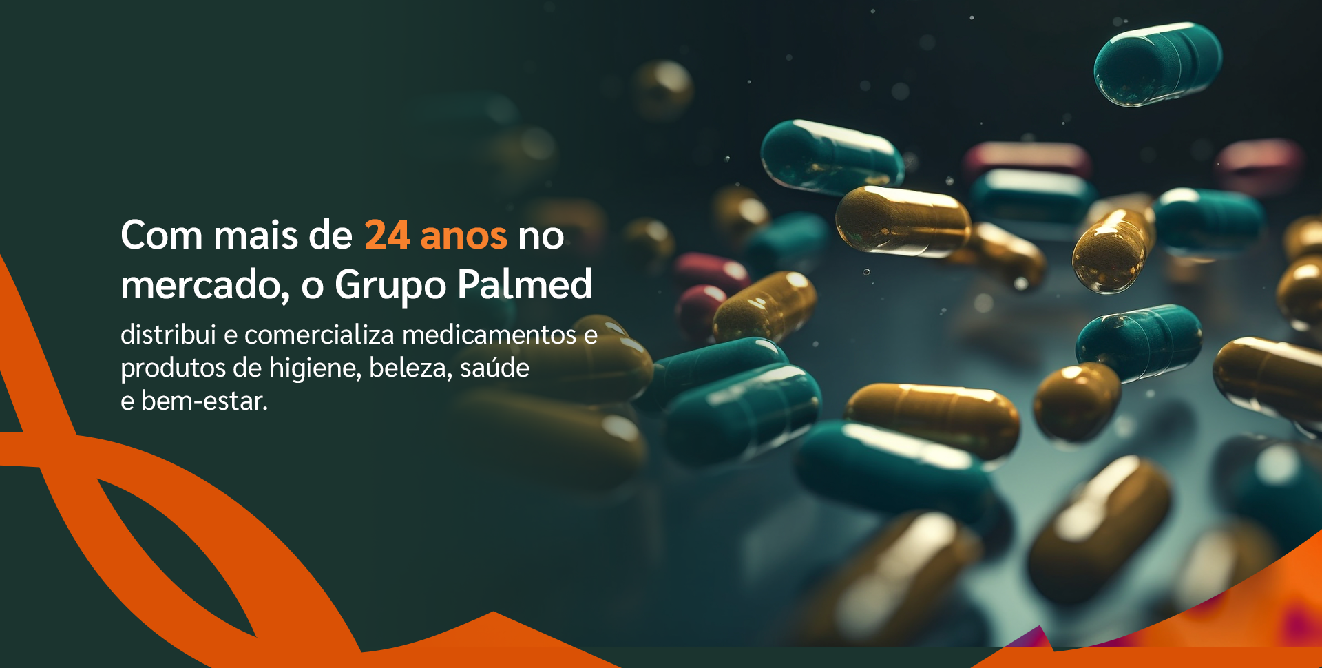 Com mais de 24 anos no mercado - Grupo Palmed